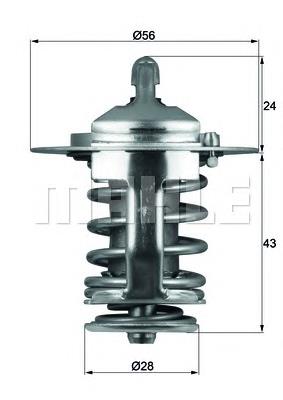 TX 70 82 Mahle Original termostat