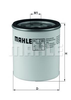 Filtr paliwa Mahle Original KC238D cena, od 16,53 USD