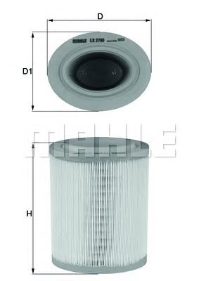 Filtr powietrza Mahle Original LX2790 cena, od 17,93 USD