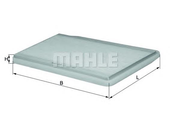 Filtr kabiny Mahle Original LA39 cena, od 16,39 USD