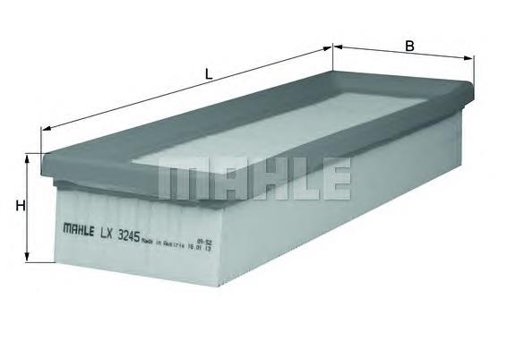 Filtr powietrza Mahle Original LX3245 cena, od 9,67 USD