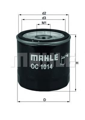 OC1014 Mahle Original filtr oleju