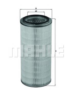 Filtr powietrza Mahle Original LX608 cena, od 16,22 USD