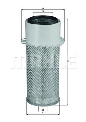 Filtr powietrza Mahle Original LX18 cena, od 46,39 USD