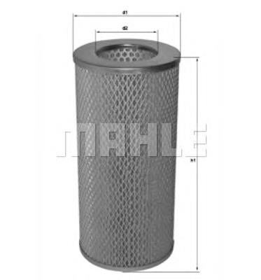Filtr powietrza Mahle Original LX941 cena, od 15,50 USD