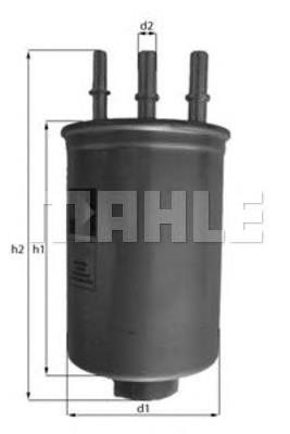 KL511 Mahle Original Filtr paliwa