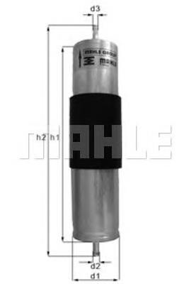Do koszyka KL473 Mahle Original Filtr paliwa