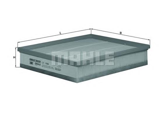 LX1886 Mahle Original Filtr powietrza