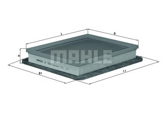 LX1926 Mahle Original Filtr powietrza