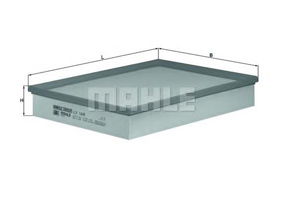 Filtr powietrza LX1845 Mahle Original