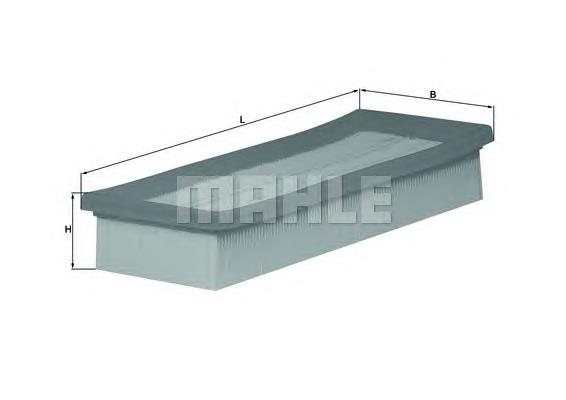Filtr powietrza Mahle Original LX1601 cena, od 7,90 USD