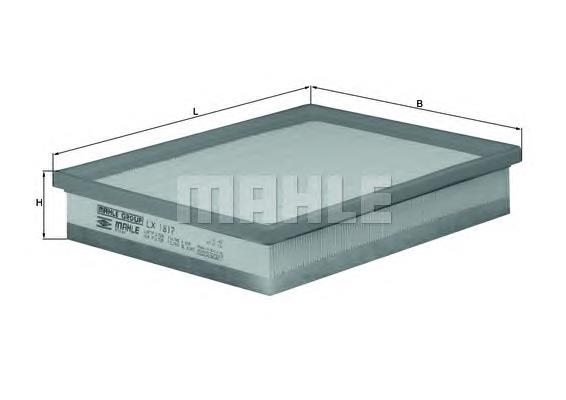 LX1817 Mahle Original Filtr powietrza