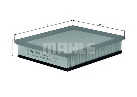 Filtr powietrza LX1656 Mahle Original
