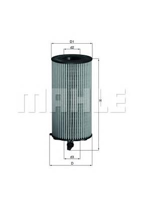 Filtr oleju Mahle Original OX354D cena, od 10,90 USD