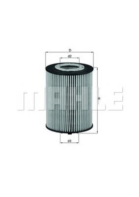 Filtr oleju Mahle Original OX367D