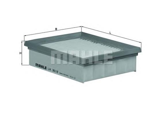 Filtr powietrza Mahle Original LX3012 cena, od 11,50 USD