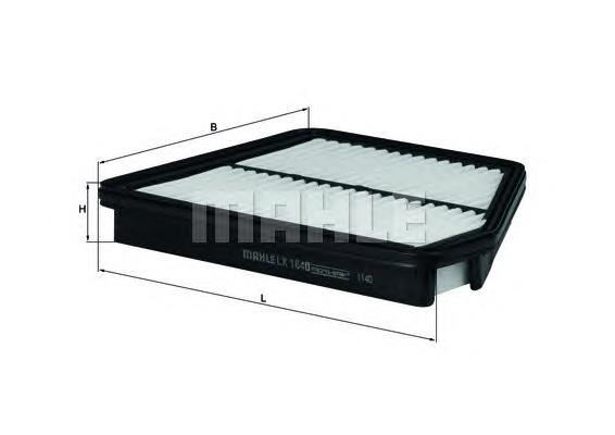 LX1840 Mahle Original Filtr powietrza