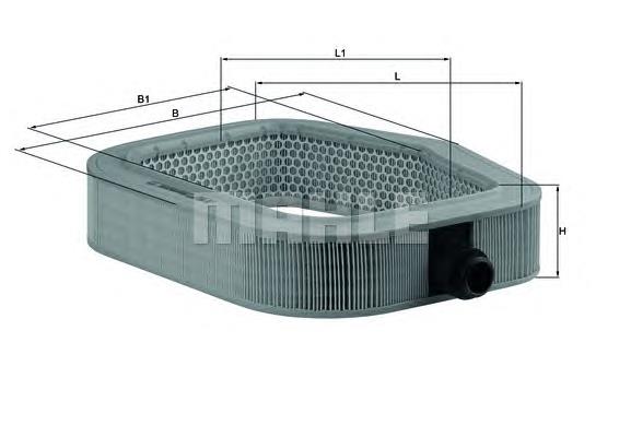 Filtr powietrza Mercedes A0030945304 cena, od 50,36 USD