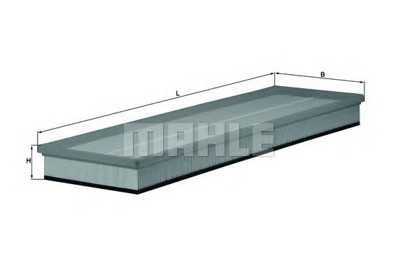 Filtr powietrza Mahle Original LX4671 cena, od 14,38 USD