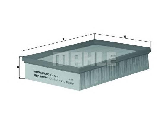 Filtr powietrza LX1821 Mahle Original