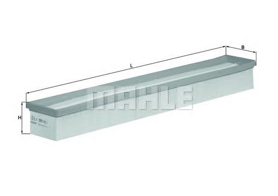Filtr powietrza Mahle Original LX992 cena, od 11,81 USD