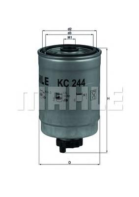 KC244 Mahle Original Filtr paliwa
