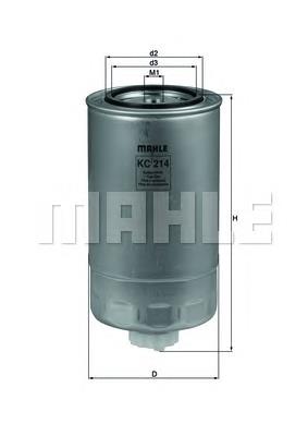 KC214 Mahle Original Filtr paliwa