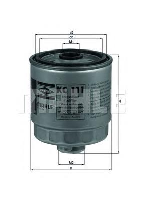 KC111 Mahle Original Filtr paliwa