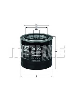 OC23OF Mahle Original filtr oleju