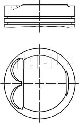 Tłok, komplet do jednego cylindru, STD Pontiac Vibe SUV (2003 - 2008) cena, od 119,63 USD