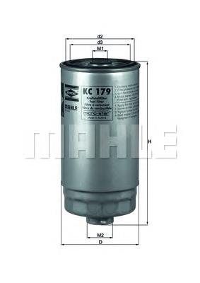 Filtr paliwa Mahle Original KC179 cena, od 15,28 USD