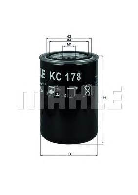 Do koszyka KC178 Mahle Original Filtr paliwa