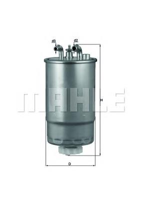 Filtr paliwa Mahle Original KL568 cena, od 22,91 USD