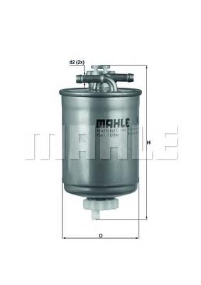 Filtr paliwa Mahle Original KL103 cena, od 15,74 USD