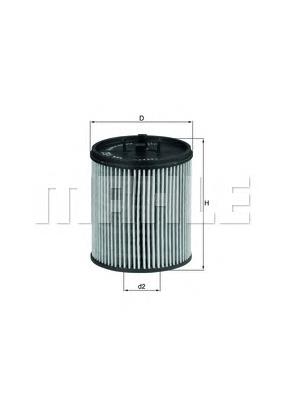 OX182D Mahle Original filtr oleju