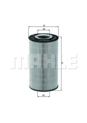 Filtr oleju Mahle Original OX169D cena, od 13,07 USD