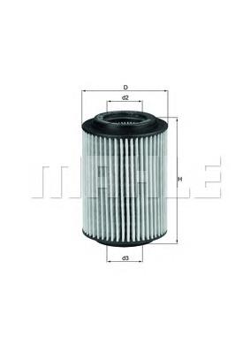 Filtr oleju Mahle Original OX347D cena, od 7,82 USD