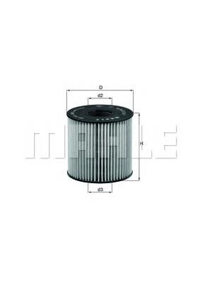 Filtr oleju Mahle Original OX210D cena, od 8,58 USD