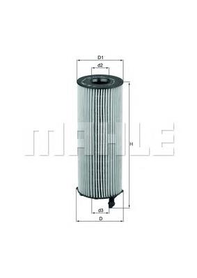 Filtr oleju Mahle Original OX1961D1 cena, od 16,81 USD