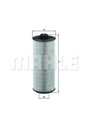 Filtr oleju Mahle Original OX155D cena, od 13,52 USD