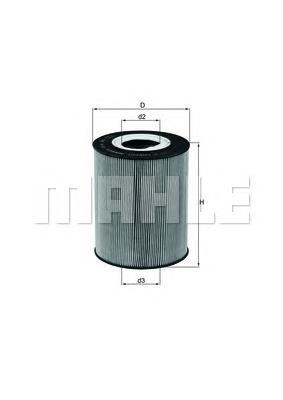 Filtr oleju Mahle Original OX146D cena, od 16,54 USD