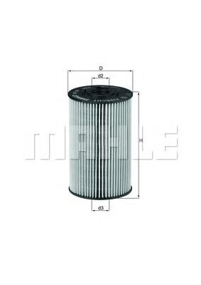 Filtr oleju OX150D Mahle Original