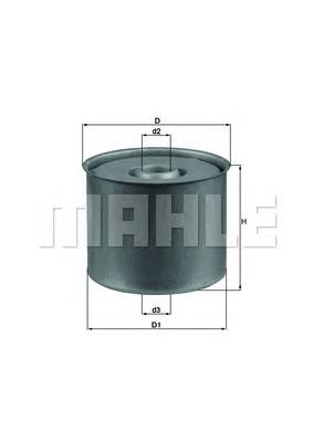 Filtr paliwa Mahle Original KX23