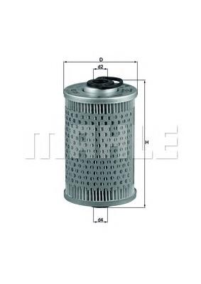 KX35 Mahle Original Filtr paliwa