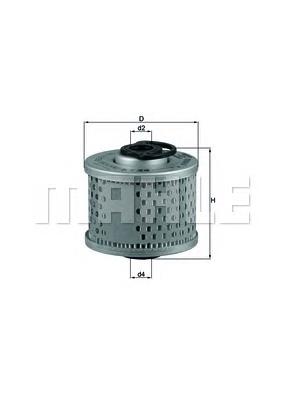 Filtr paliwa KX34 Mahle Original