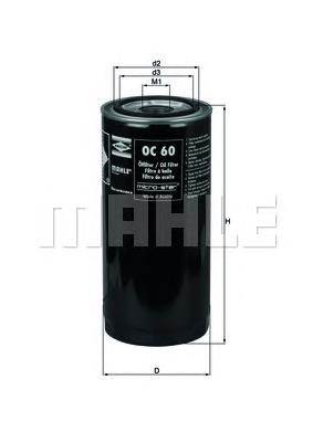 Filtr oleju Denckermann A219002