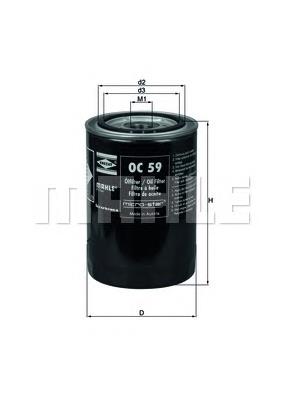 OC59 Mahle Original filtr oleju