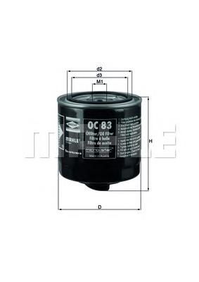 Filtr oleju Caterpillar 3776969