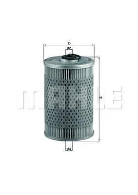 Filtr paliwa Mahle Original KX36D cena, od 8,00 USD