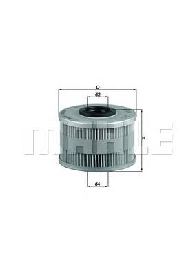 Filtr paliwa Mahle Original KX79D cena, od 7,28 USD